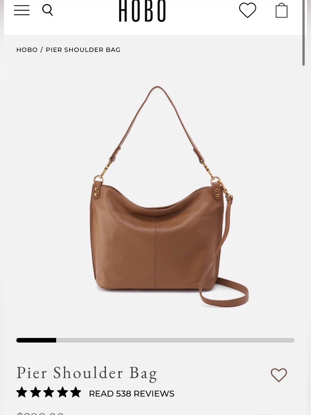 HOBO Pier Shoulder Bag
